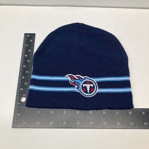 NFL Tennessee Titans Adult Cuffless Winter Knit  Hat Cap Beanie Vintage - Picture 4 of 4